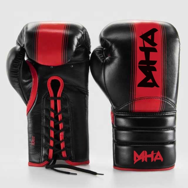  Hand-Crafted Lace-Up Boxing Gloves